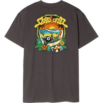 SANTA CRUZ triko - Winkowski 8Baller Trip T-Shirt Washed Black (WASHED BLACK)