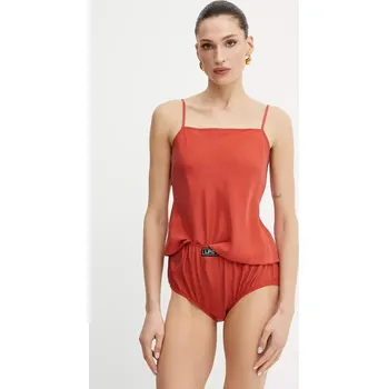 Top a hedvábné kalhotky MAX&Co. 2518261012200 oranžová 28X, vel. M