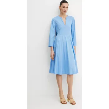 Dámské šaty Bavlněné šaty MAX&Co. 2516221164200 modrá 55A, vel. 38