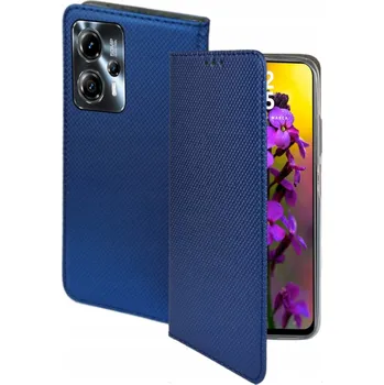 Pouzdro na mobilní telefon Pouzdro s klopou RCBR pro Motorola moto G13 G23 SMART MAGNET, tmavě modré