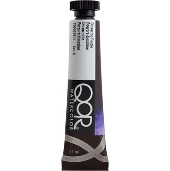 Vodová barva QOR Watercolor 7000295-1 Akvarelová barva Dioxazine Purple 11 ml 1 ks