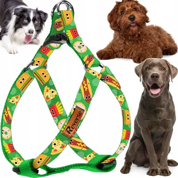 Postroj pro psa POSTROJ PRO PSA STEP-IN NASTAVITELNÝ SILNÝ POHODLNÝ NETLAČÍCÍ VEL. M