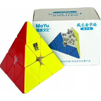 Hlavolam ORIGINÁLNÍ MAGNETICKÁ KOSTKA MOYU WEILONG PYRAMINX MAGNETIC