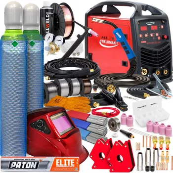 Svářečka Svářecí poloautomat WELDMAN MICRO MIG 225 SYNERGIE MMA TIG 230V 220A 3v1