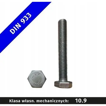 Šroub Šroub M16×90-10.9 fl Zn DIN 933 - 1 ks