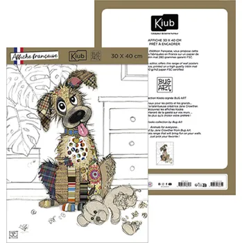 Designový tisk 30x40 cm AFM21U11 BUG ART KIUB