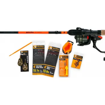 Rybářský prut Guru 10" Feeder Rod & Reel Combo