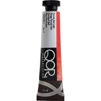 Vodová barva QOR Watercolor 7000200-1 Akvarelová barva Pyrrole Red Light 11 ml 1 ks