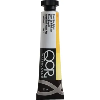 Vodová barva QOR Watercolor 7000140-1 Akvarelová barva Nickel Azo Yellow 11 ml 1 ks