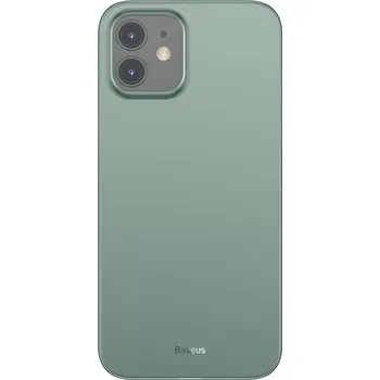 Pouzdro na mobilní telefon Zadní Kryt Baseus pro Apple iPhone 12 mini zelený