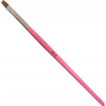 Kosmetický štětec Štětec na gel Lalu 8 růžový