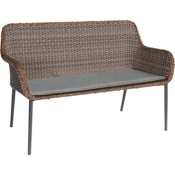 Zahradní lavice Zahradní lavička CATCH charcoal/tmavě hnědá