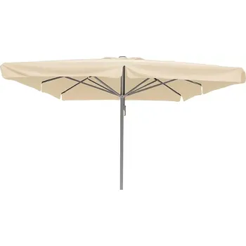 Slunečník Zahradní slunečník KARIN béžová/platinová 400x400cm