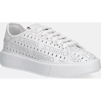 Pánské tenisky Kožené sneakers boty Iceberg Bozeman bílá barva, ID227701 00X, EUR 38