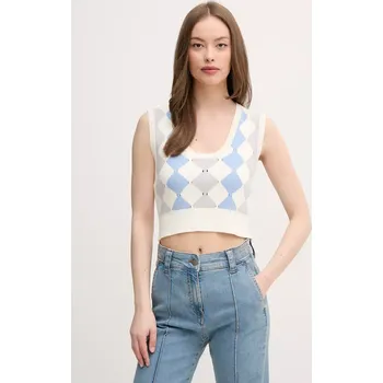 Dámská vesta Vesta United Colors of Benetton 124ME10DI béžová 01X, vel. S