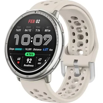 Ostatní příslušenství k chytrým hodinkám VSECHNONAMOBIL 105582 HOLE Silikonový řemínek pro Amazfit Active 2 STARLIGHT