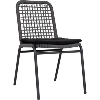 Zahradní jídelní židle TROBE antracit