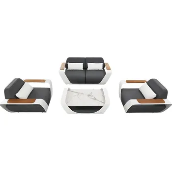 Zahradní sestava Zahradní 4 místná sedací souprava ONDA BLACK