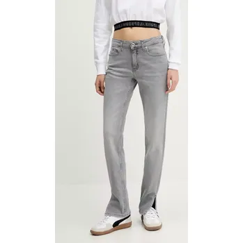 Dámské džíny Džíny Karl Lagerfeld Jeans dámské, šedá barva, A2W10134 09J, vel. 28/30
