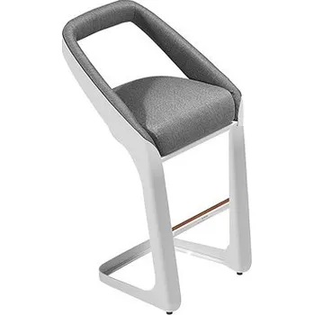 Zahradní barová židle ONDA GREY WHITE