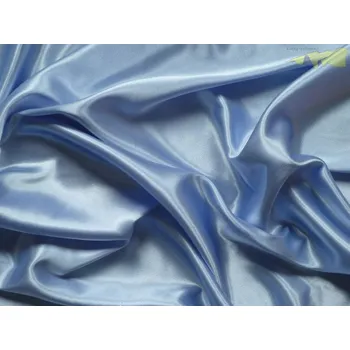 satén strečový 402 světle modrý