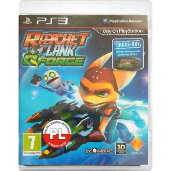 Hra Ratchet and Clank: QForce PlayStation 3 (PS3) krabicová