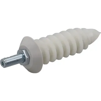 Hmoždinka Hmoždinka šroubovací šedá do izolace pro objímky svodu 2ks