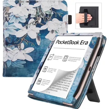 Pouzdro na tablet VSECHNONAMOBIL 105729 ART Zaklápěcí pouzdro pro PocketBook 700 Era MAGNOLIA