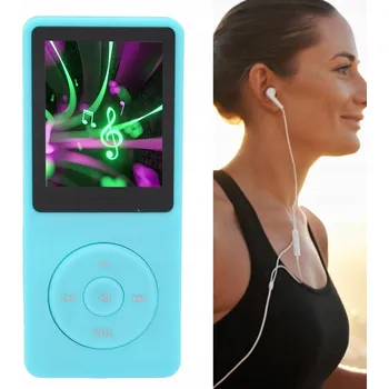 1.8" MINI DIGITÁLNÍ DIKTAFON MP3 PŘEHRÁVAČ 8GB MODRÝ