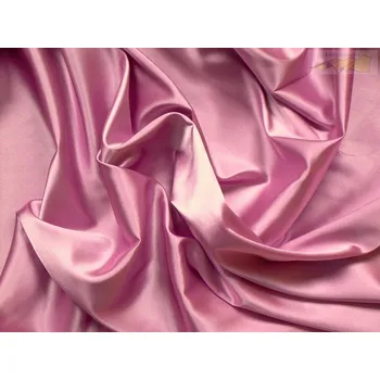 satén strečový 403 růžový