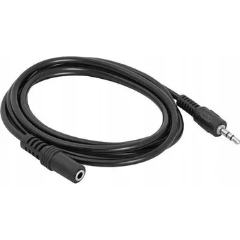 Audio kabel Kabel Lechpol KPO2744-5 minijack 3,5 mm - minijack 3,5 mm, délka 5 m