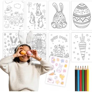 omalovánky Velikonoční omalovánky