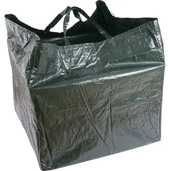 Venkovní odpadkový koš Vak na listí skládací 200l 60x60x55cm