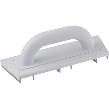 Zednické hladítko Škrabák omítek plast.270x90mm, s ocelovými břity 1403