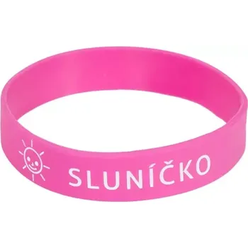 Láhev R&B Mědílek Náramek na Zdravou láhev Sluníčko Růžový