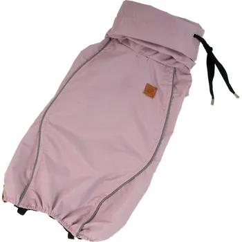Obleček pro psa Pláštěnka Cloudy BIG - starorůžová 45 (S)
