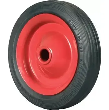 Kolo k rudlíku 140/15 mm plné, kovový disk, kluzný náboj