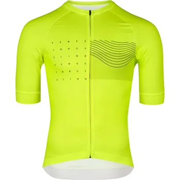 cyklistický dres dres FORCE SWAY kr. rukáv, fluo Velikost: XL + Výměna dárku do konce ledna 2026