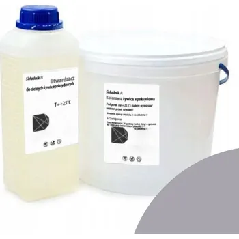 barva na beton Epoxidová pryskyřice šedá 12 kg + tužidlo 2 kg pololesklé pro podlahy