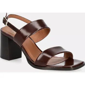 Dámské sandále Kožené sandály Jonak VALMONT 3600128 hnědá 88X, EUR 38