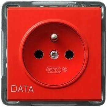 Elektrická zásuvka Ospel Elektrická Zásuvka zásuvka bílá