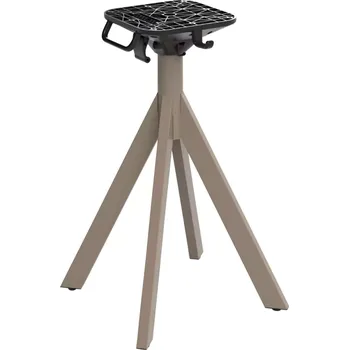 Zahradní stůl Zahradní stolová podnož CELESTE khaki pro desky max O80 cm nebo 80×80 cm