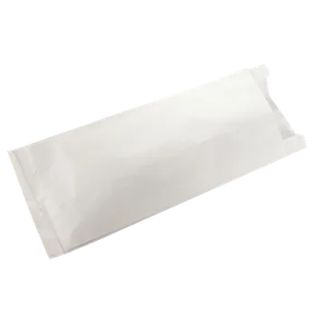 Sáček na potraviny Saček papírový PÁREK V ROHLÍKU 8+3x21 bez potisku (300ks)