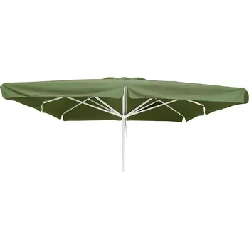 Stínicí technika Zahradní slunečník KARIN olivová/bílá 400x400cm