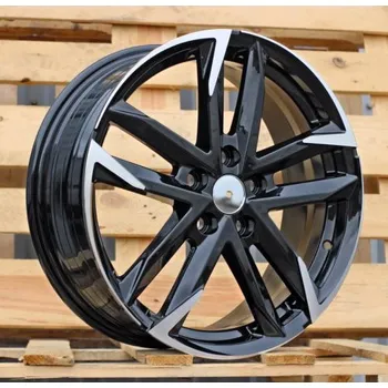 Alu kolo Alu kola Racing Line SF501, 18x7 5x114.3 ET50, černá + leštění