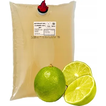 Limetková šťáva 100% 5l - NFC, lisovaná limetka