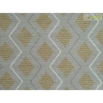 coral fleece šedý s kosočtverci