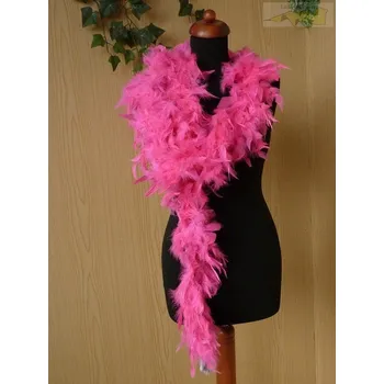 Karnevalový doplněk boa fuchsia