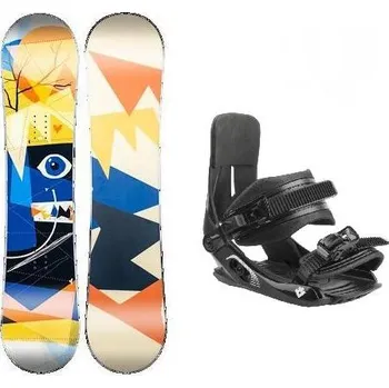 Snowboard Beany Bonjour dětský snowboard + Hatchey Tactic Junior vázání 150 cm + EU 33-39 + DÁREK + Doprava ZDARMA