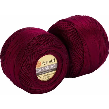 Galanterie Yarn Art Canarias 0112 Claret Háčkovací příze